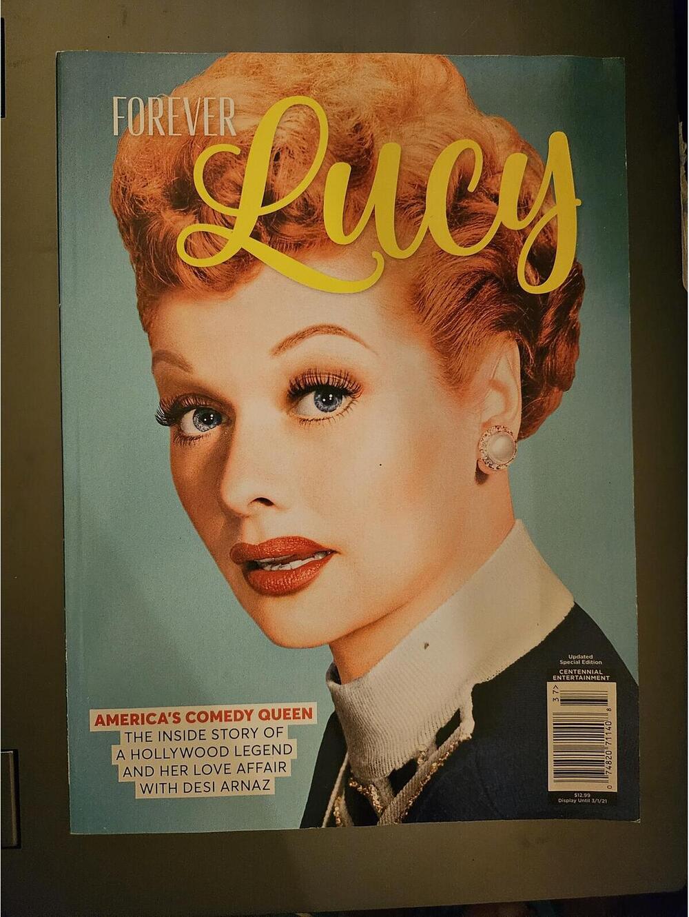 FOREVER LUCY Lucille Ball America's Comedy Queen Centennial Media 2021 100 Pages